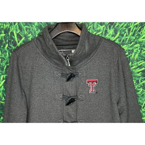 Texas Tech Red Raiders Nantucket Toggle Full Zip Bruzer Renu Jacket Womens Large - Picture 2 of 7